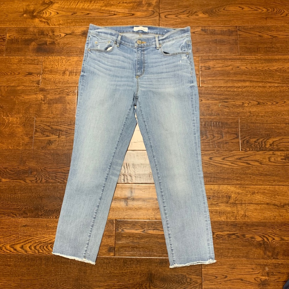NWOT ANNE TAYLOR LOFT Cropped Modern Skinny Jeans